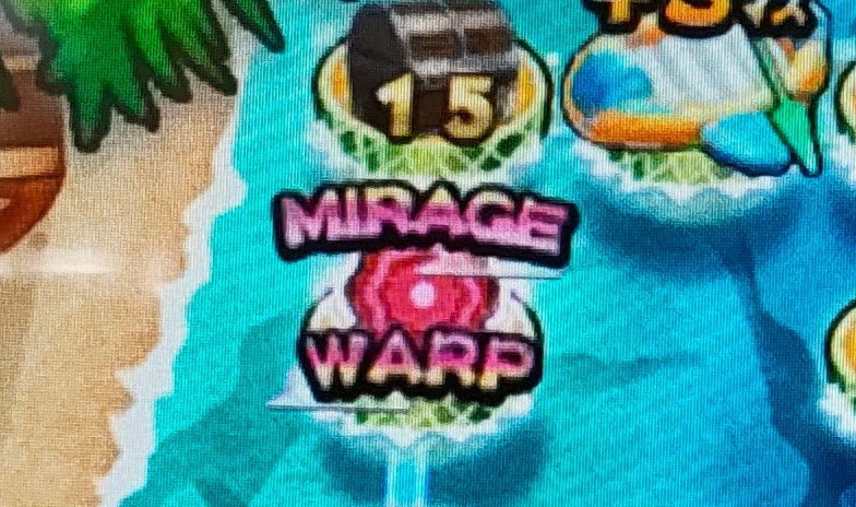 カラコロッタのミラージュワープ