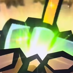 桃鉄ワールドの一獲千金の緑オーラ