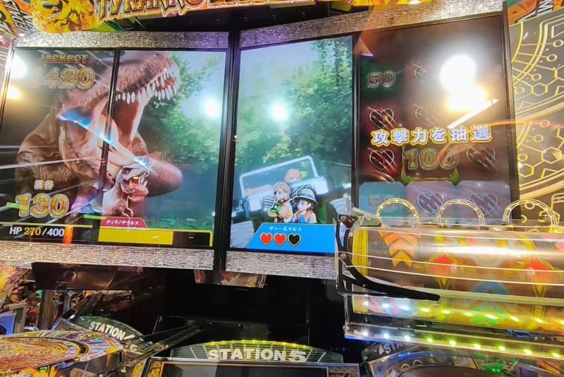 フォーチュントリニティ6のティラJACKPOTチャンス